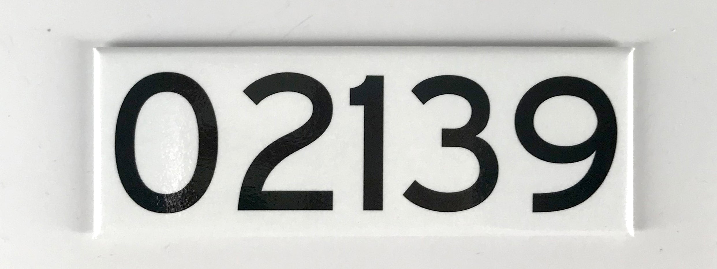 Cambridge, Massachusetts 02139 ZIP Code Magnet