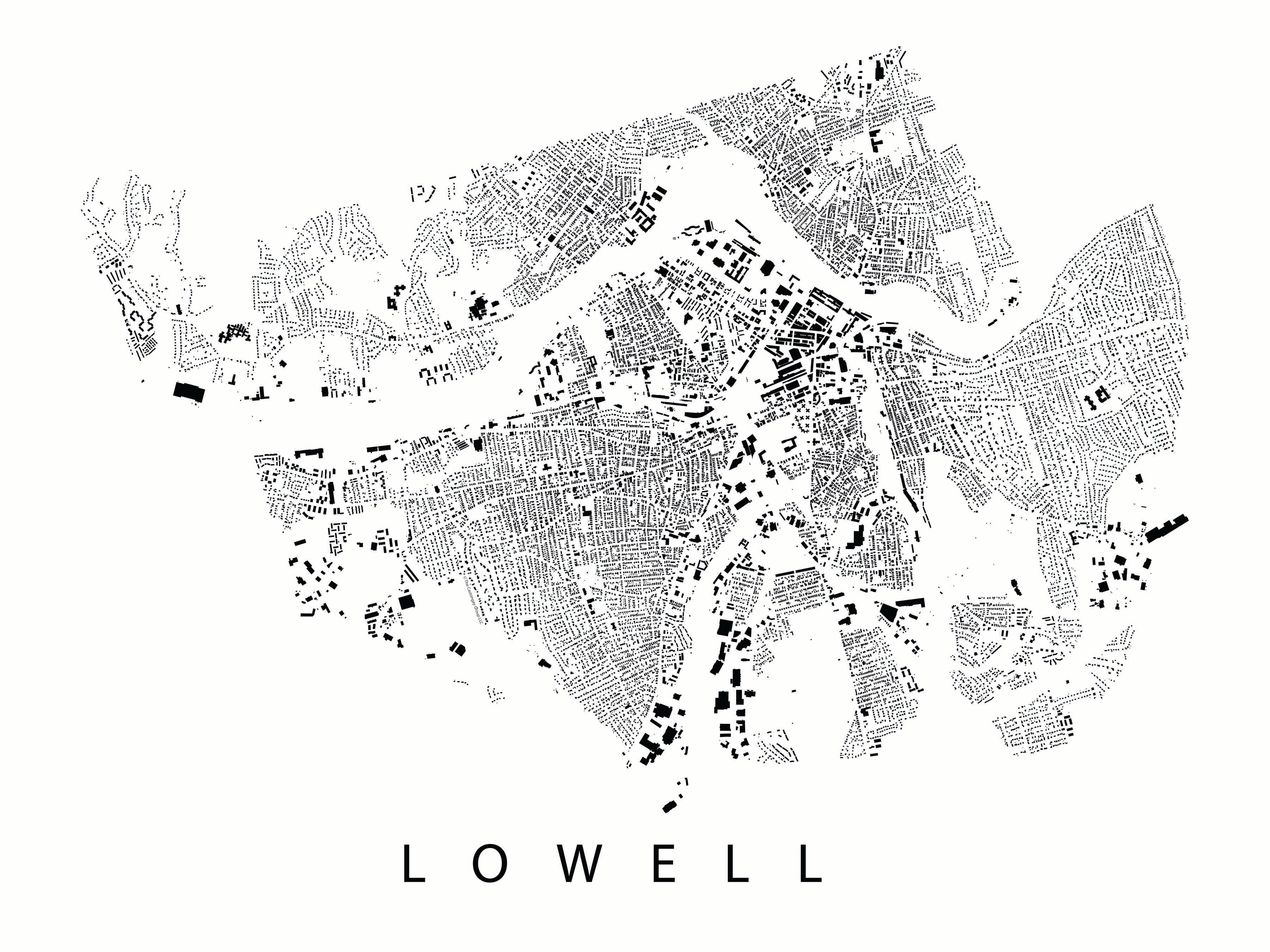 Lowell City Plan Print