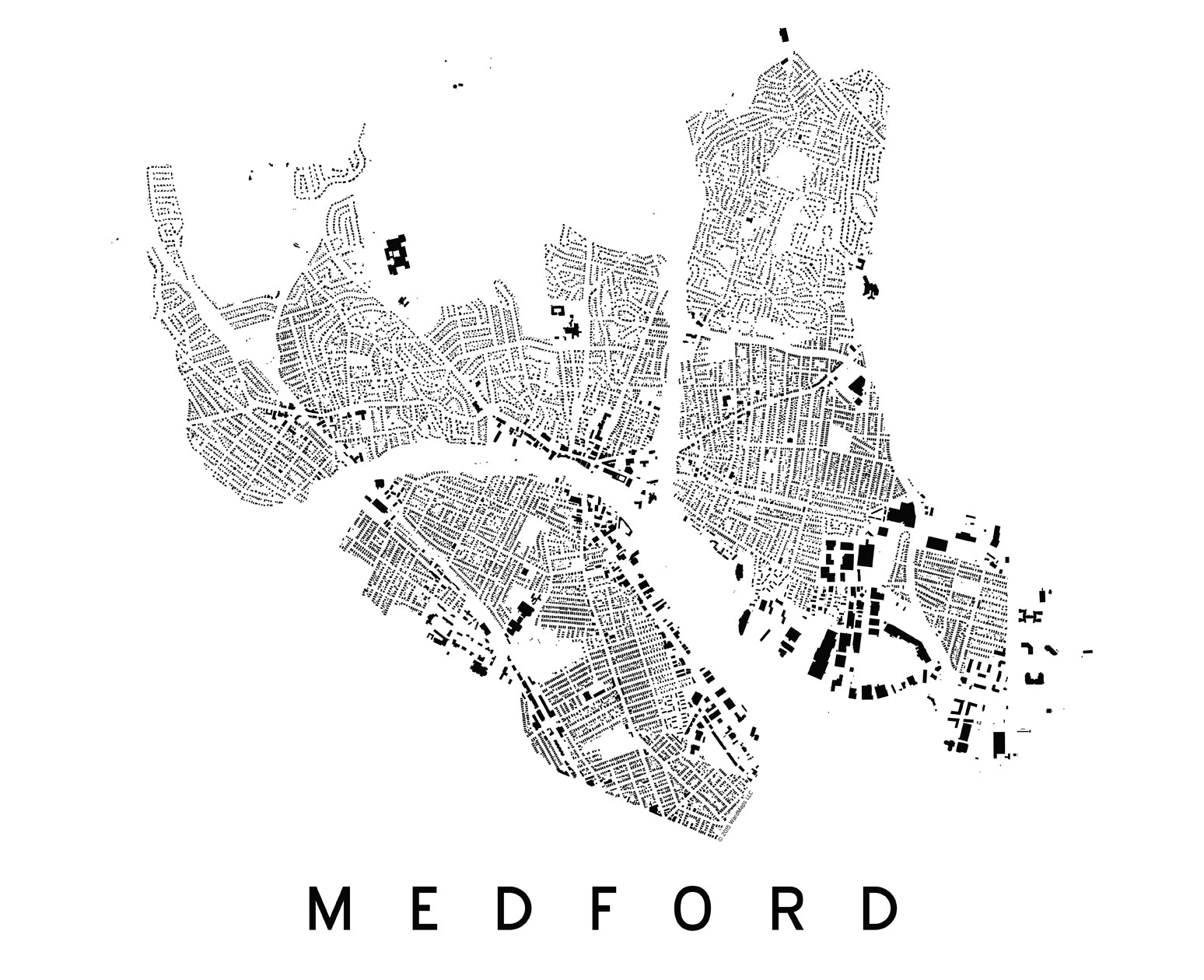 Medford City Plan Print