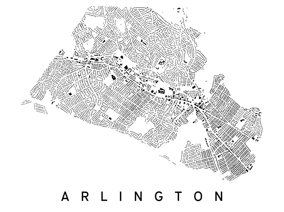 Arlington City Plan Print