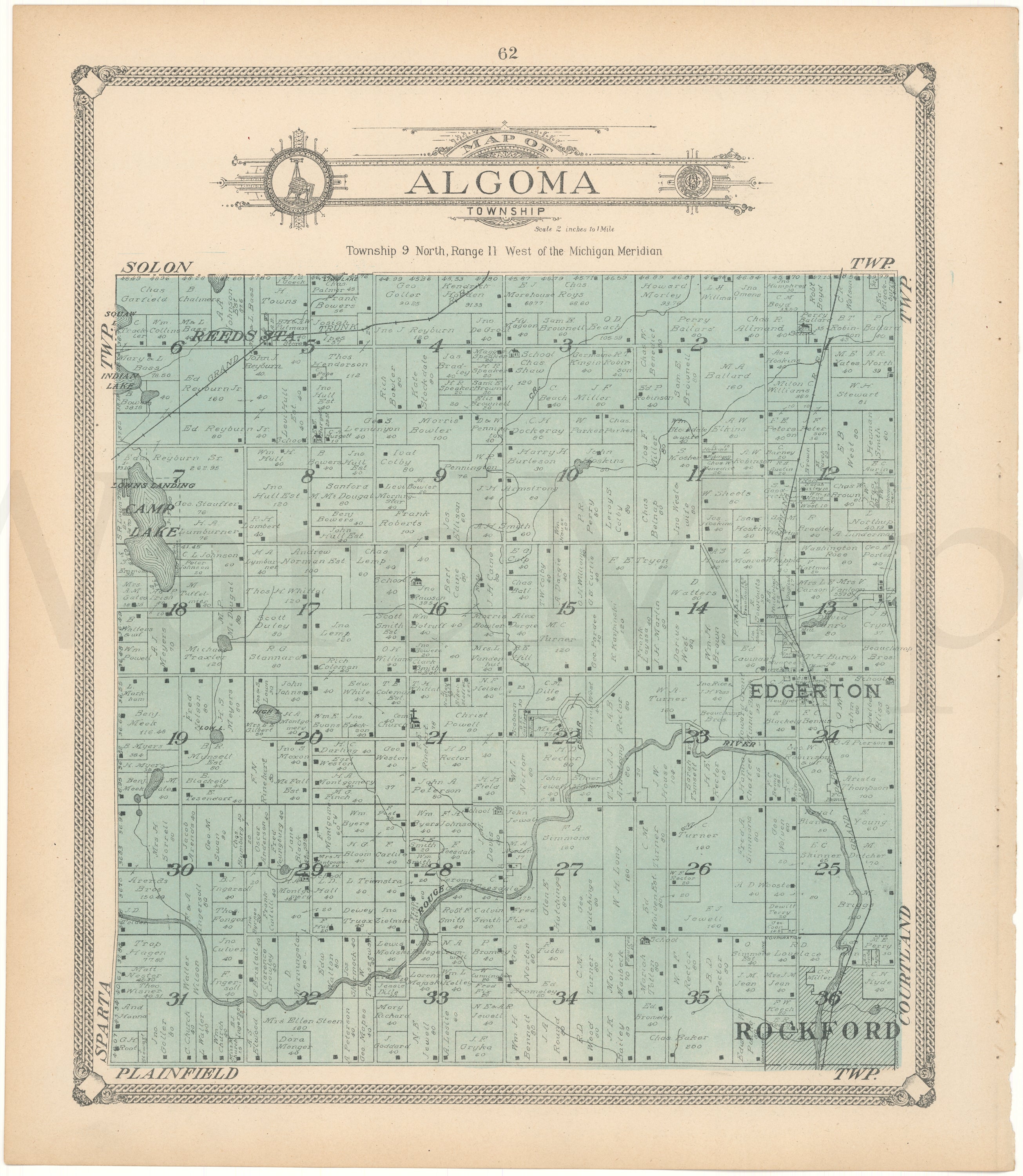 Kent County Township Map