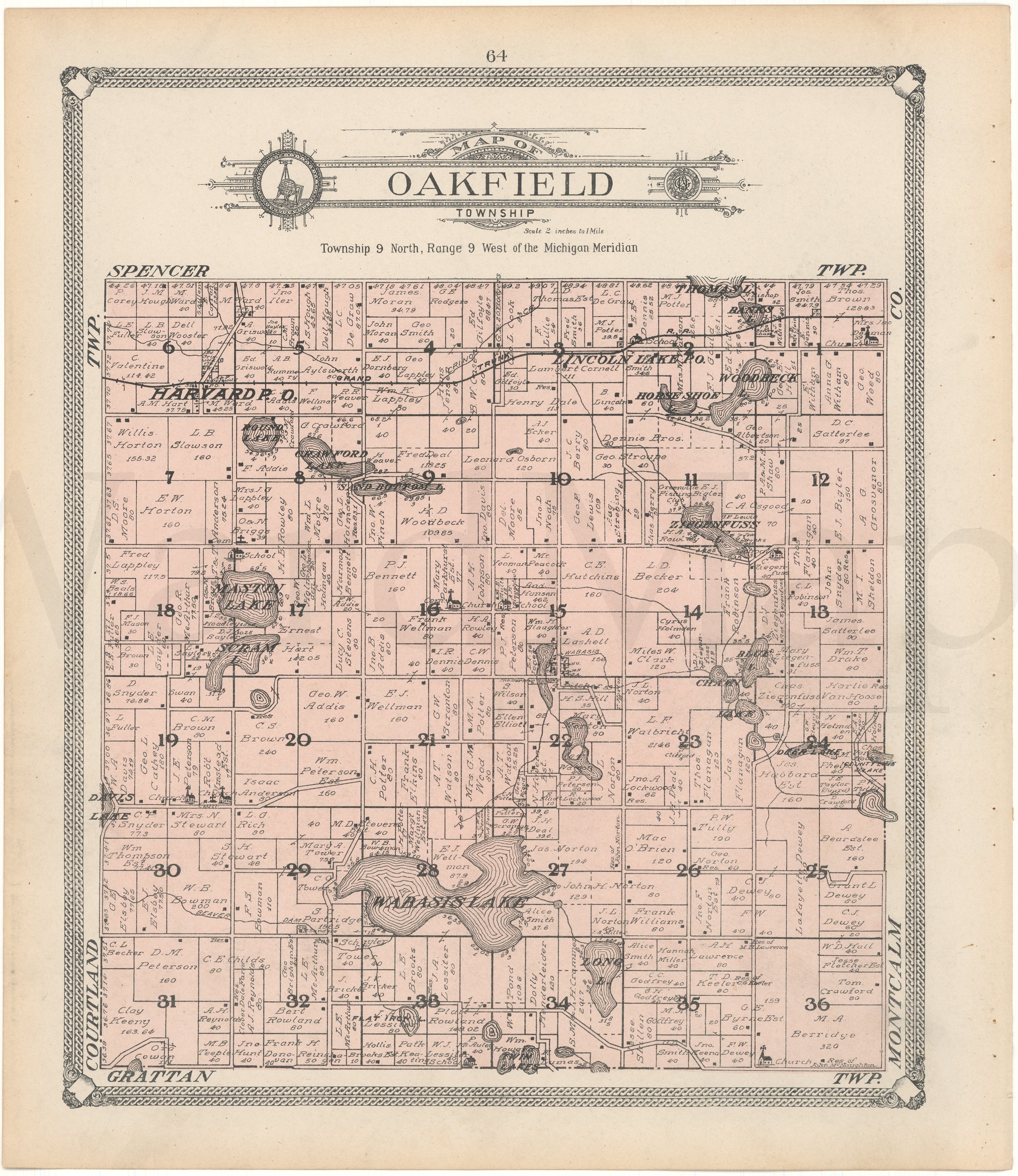 Kent County Township Map