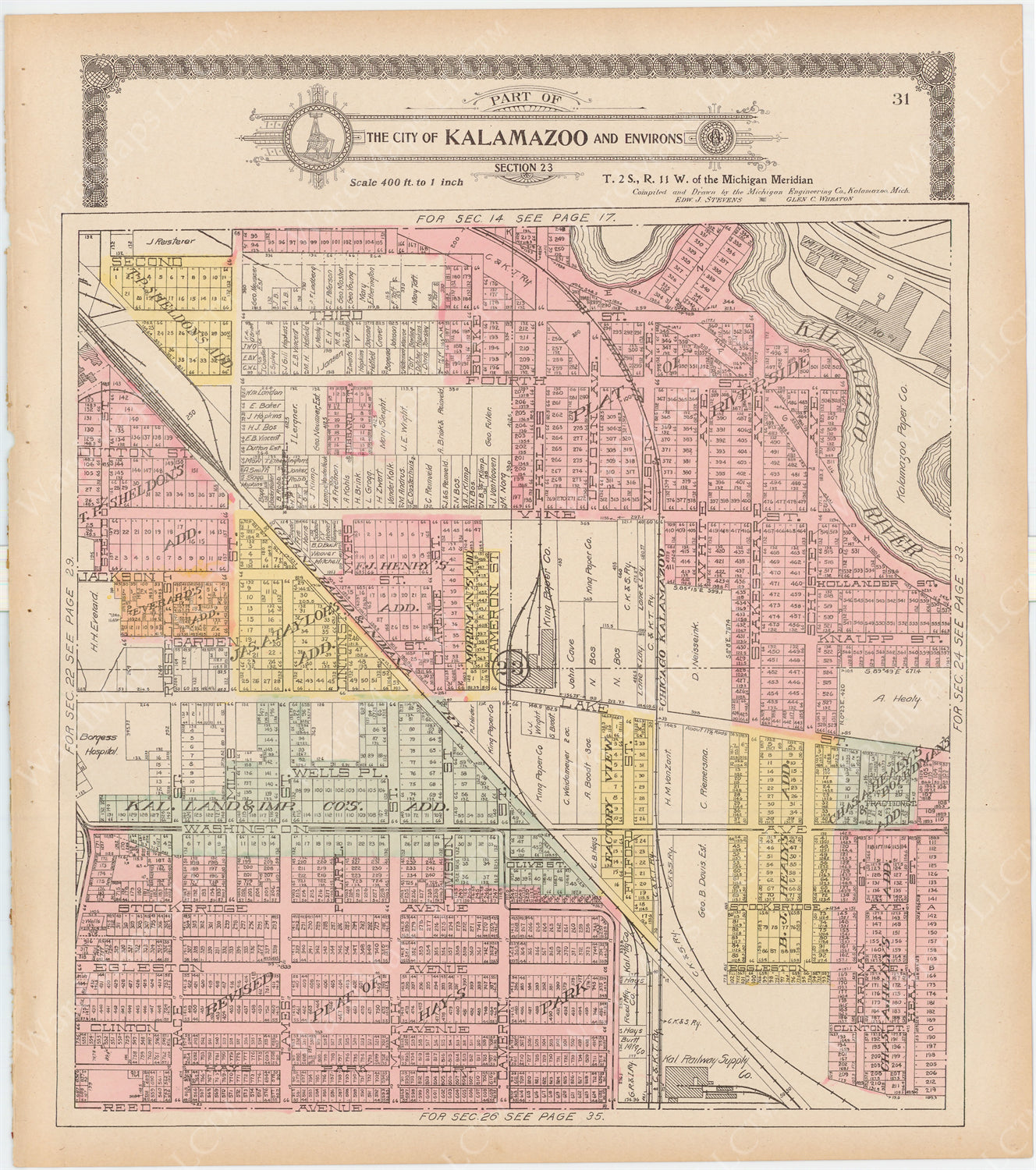 Kalamazoo County Mi Map